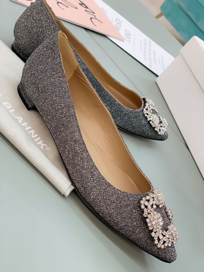 Manolo Blahnik flat shoes